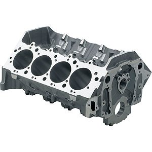 Bow Tie Sportsman Engine Block (2-Piece Rear Main Seal), Standard Deck