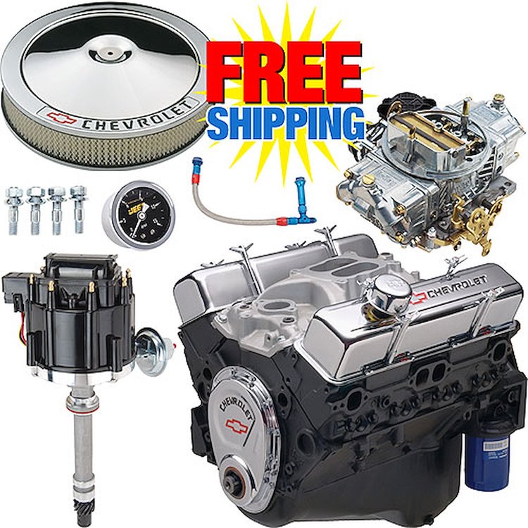 350/290 Deluxe Engine Kit with Carburetor