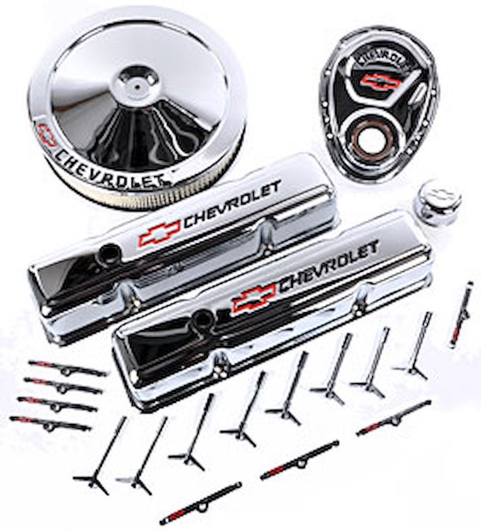 Dress-Up Kit 1955-85 Small Block Chevy Includes: