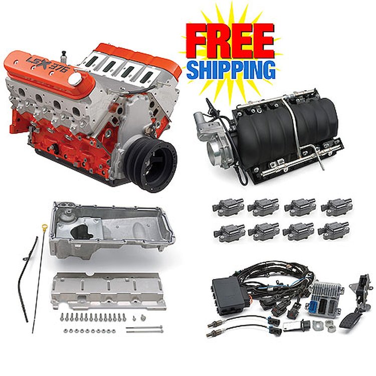 LSX376-B15 376ci Engine Kit 473 HP @ 6000 RPM