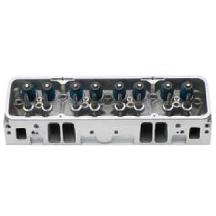 Small Block Chevy Fast Burn Aluminum Cylinder Head, Bare