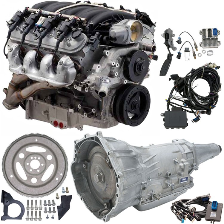 LS7 427ci 7.0L Connect & Cruise Powertrain System 4L70-E Trans