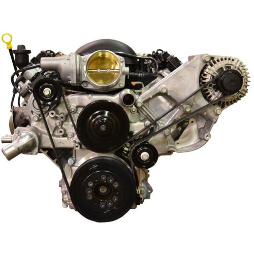 Corvette Style Accessory Drive System Without Power Steering, Without A/C