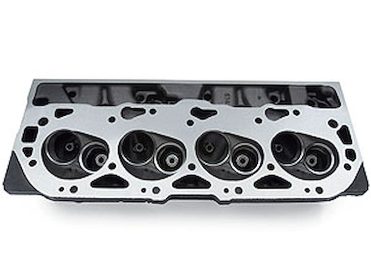 Big Block Chevy Oval Port Bare Aluminum Cylinder Head, 110cc