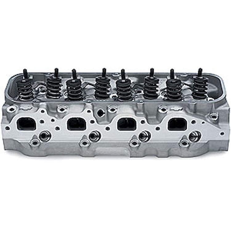 BB Chevy Oval Port Aluminum Head 110cc Combustion Chambers