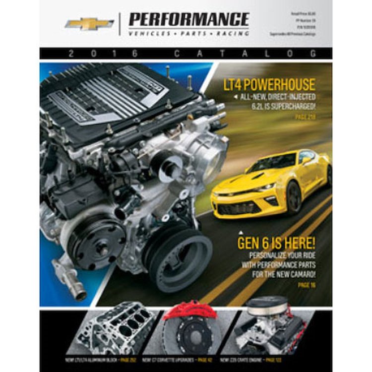 2016 Chevrolet Performance Catalog