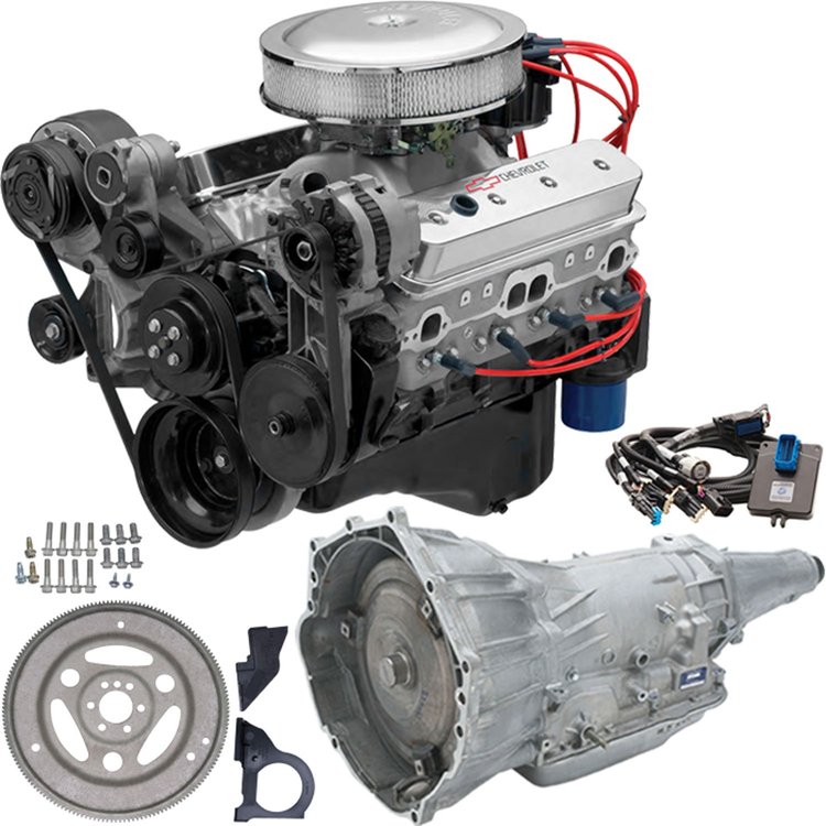 SP350/385 Turn-Key 350ci Connect & Cruise Powertrain System 4L65-E Trans