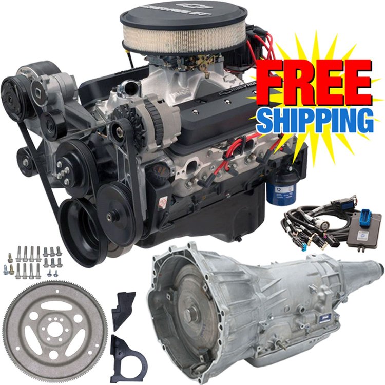 ZZ6 Turn-Key 350ci Connect & Cruise Powertrain System 4L65-E Trans