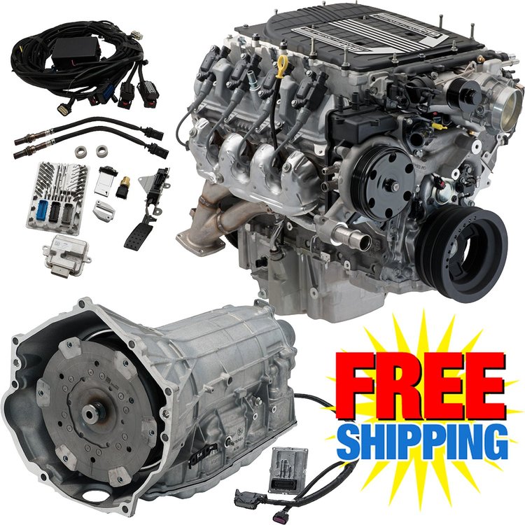 LT4 376ci 6.2L Connect & Cruise Powertrain System Wet Sump 8L90-E Trans
