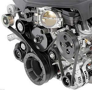 LSA/CTS-V Accessory Drive System With Power Steering, Without A/C