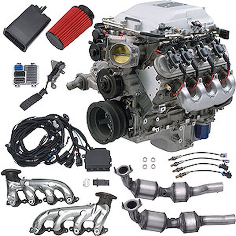 E-ROD LSA Supercharged 6.2L 376ci Engine
