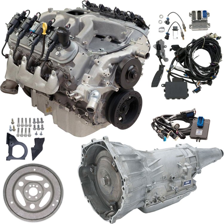 LS376/515 376ci 6.2L Connect & Cruise Powertrain System 4L70-E Trans