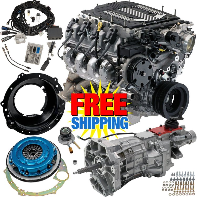 LT4 SC 376ci 6.2L Connect & Cruise Powertrain System