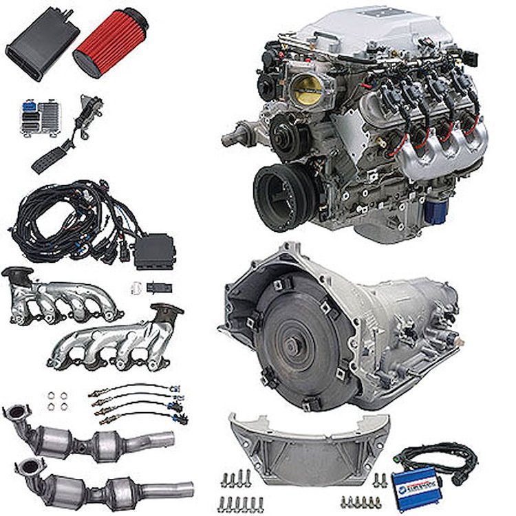 LSA EROD 376ci 6.2L Connect & Cruise Powertrain System 4L85-E Trans