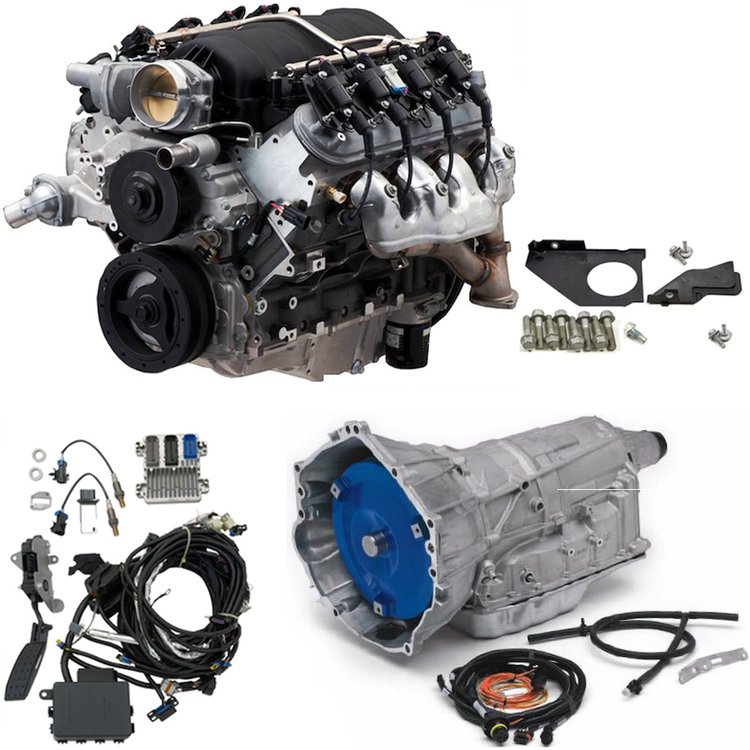 LS427 7.0L Connect & Cruise Powertrain System with Supermatic 6L80-E Automatic Transmission