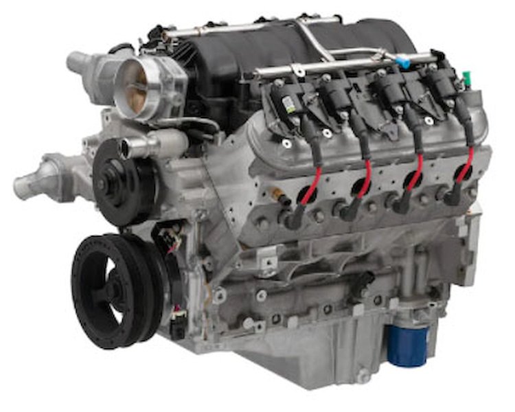 LS427/570 Small Block Crate Engine, 570 HP @ 6,200 RPM / 540 ft.-lbs. TQ @ 4,800 RPM