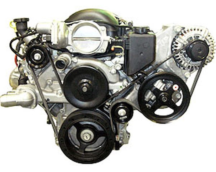 Corvette Accessory Drive System Fits LS3/LS7 Engines, without A/C