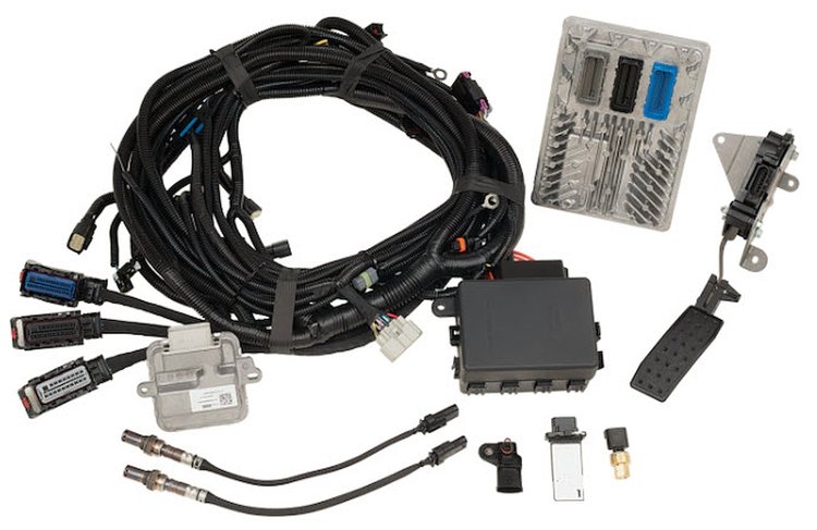 19433246 MY2022+ Controller Kit for GM LT1 Crate Engines w/Pre-Programmed ECU, Harness, Sensors