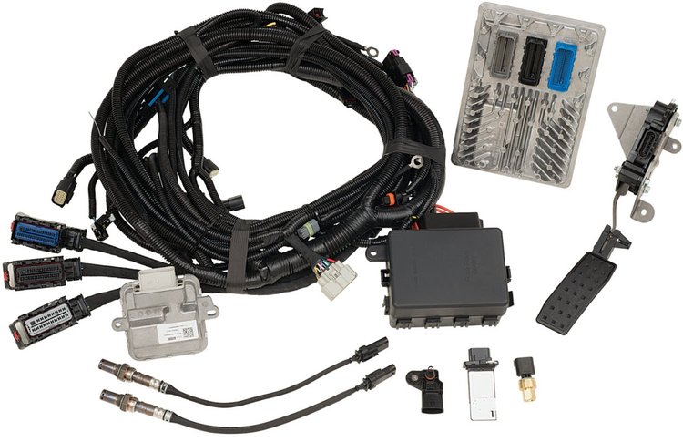 19433249 MY2022+ GM Gen V LT4 w/8 or 10 Speed Auto Trans Controller Kit Pre-programmed ECU, Harness, Sensors