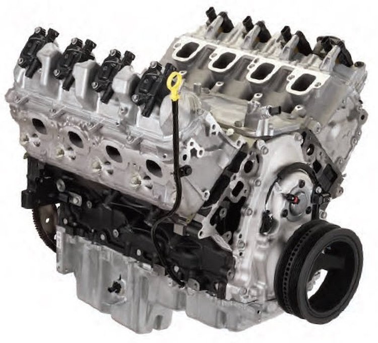 19433750 GM Gen V L8T Long Block 401 HP/464 ft. lbs. TQ