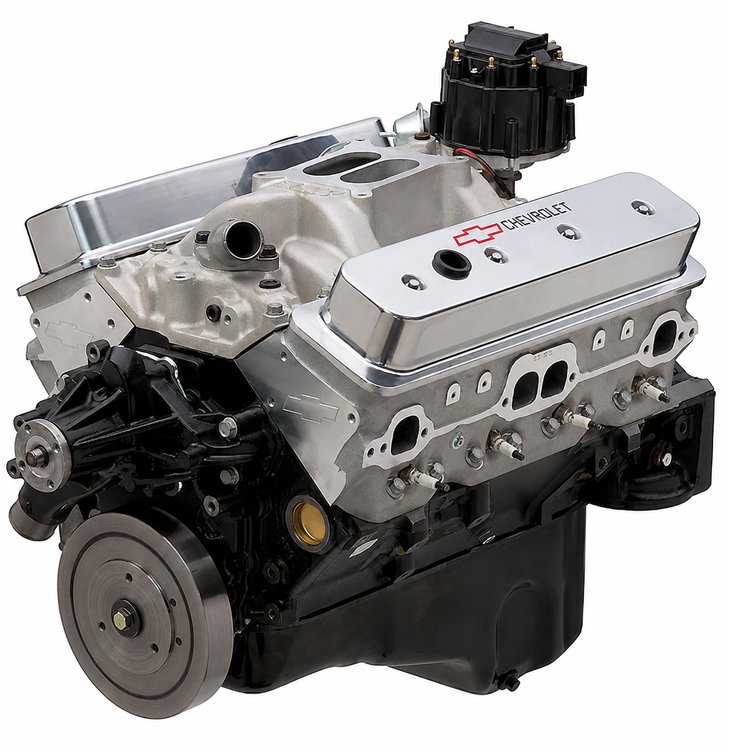 19435440 SP350/385 HP Base Crate Engine for Chevy Small-Block 350 V-8 [385 HP, 405 lb-ft]