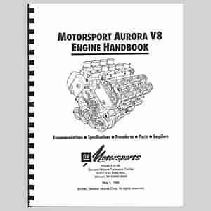Motorsport Aurora V8 Engine Handbook 35 Pages