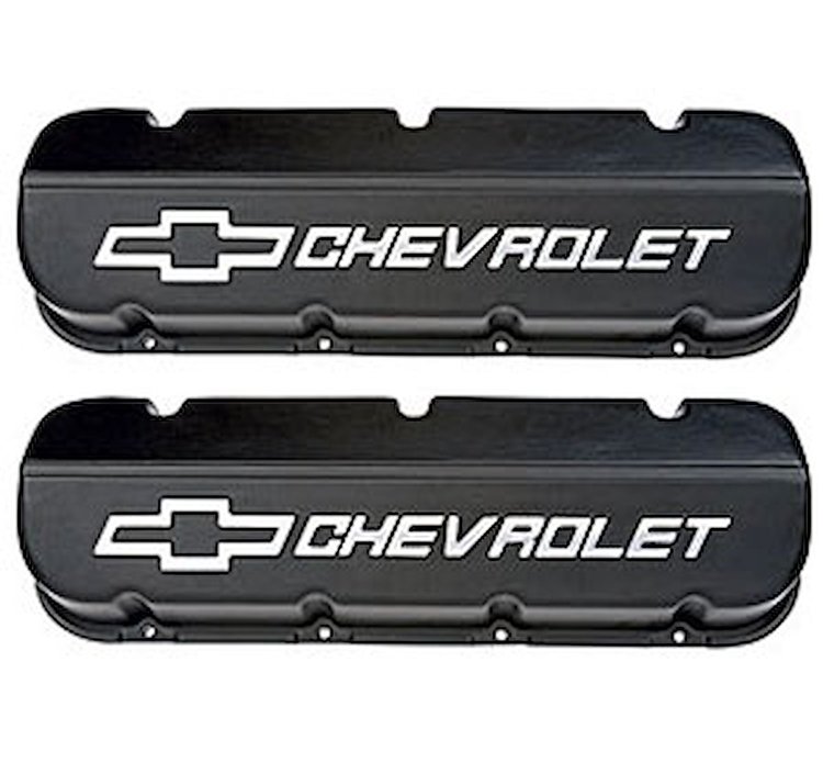 BB Chevy Aluminum Valve Covers Competition Style