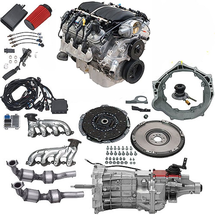 CPSLS3ERODT E-ROD LS3 6.2L 376ci Connect & Cruise Powertrain System 430 HP