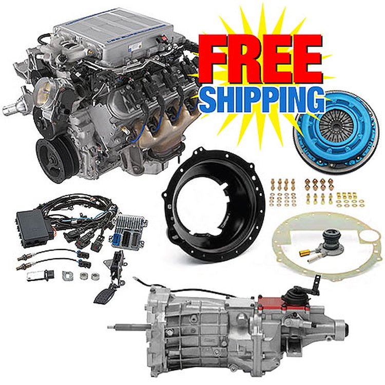 Supercharged LS9 6.2L Connect & Cruise Powertrain System 638 HP