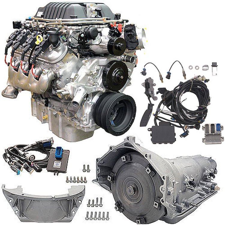 LSA Supercharged 6.2L Connect & Cruise Powertrain System 4L85-E Trans