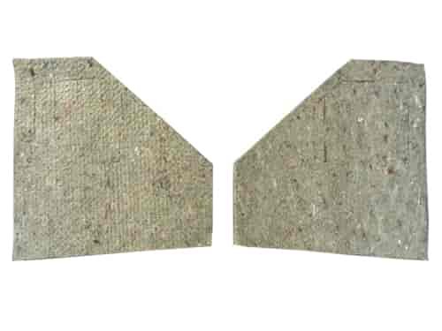 Kick Panel Insulation 1965-1968 Ford Mustang Coupe & Fastback