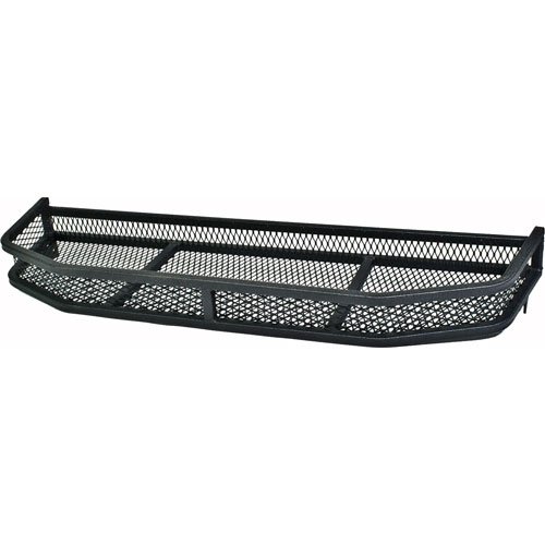 Black Metal Golf Cart Storage Basket