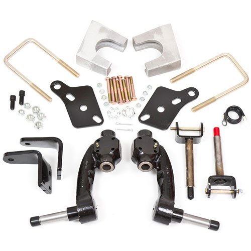 3" Electric EZGO TXT Spindle Lift Kit