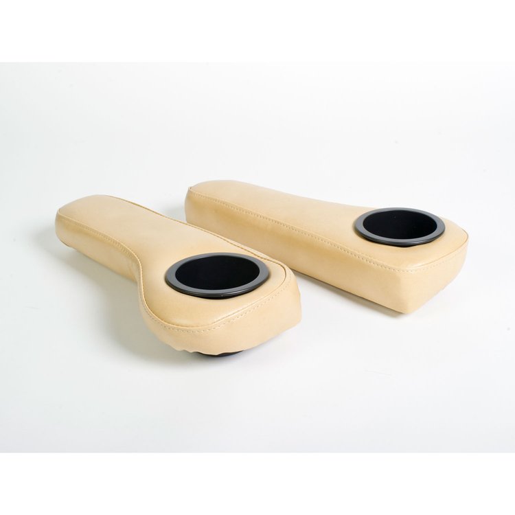 2n1 Tan Armrest Set