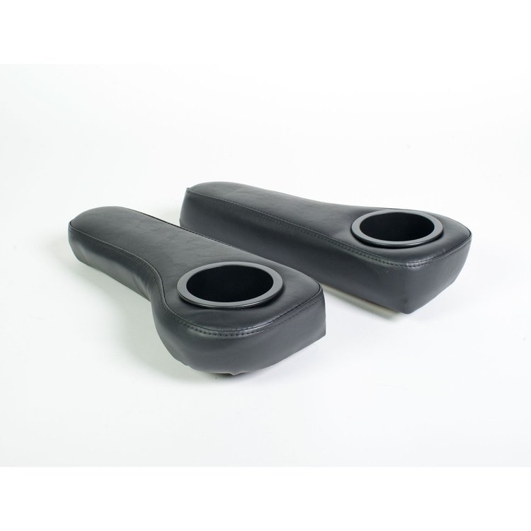 2n1 Black Armrest Set