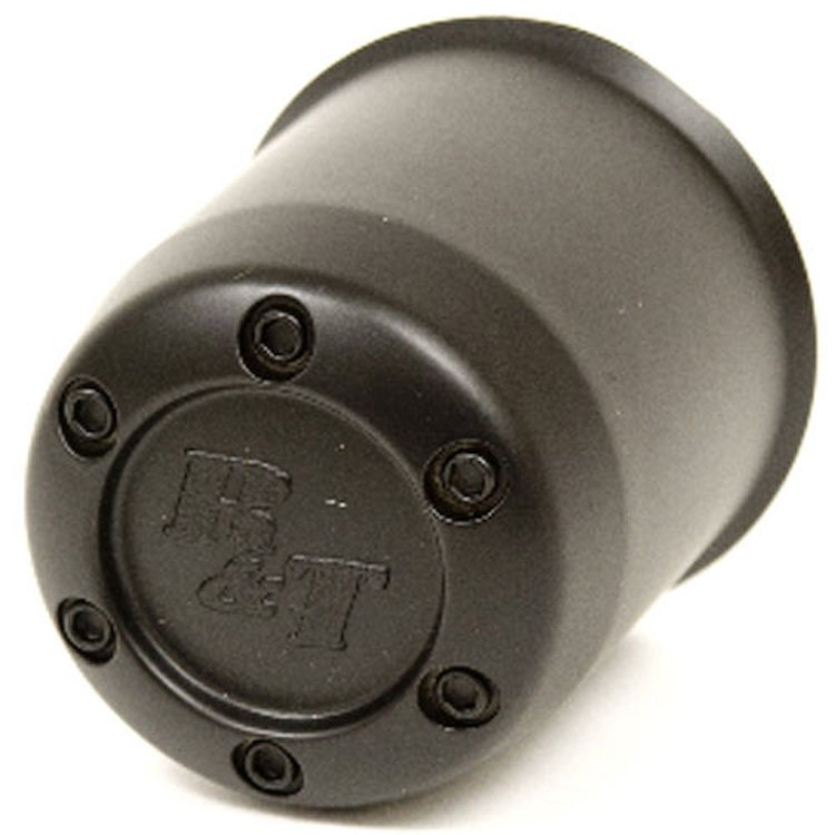 RT Push Through Black Center Cap