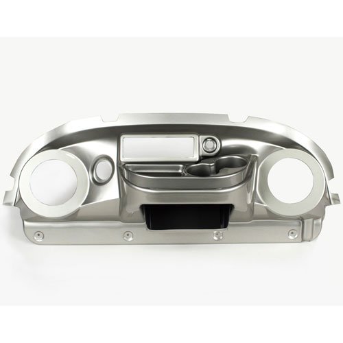 Club Car Precedent Elite Dash Brushed Sterling Finish