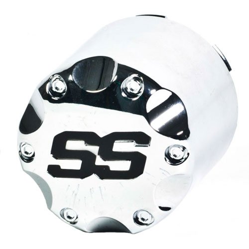 SS Snap-In Chrome Golf Cart Center Cap