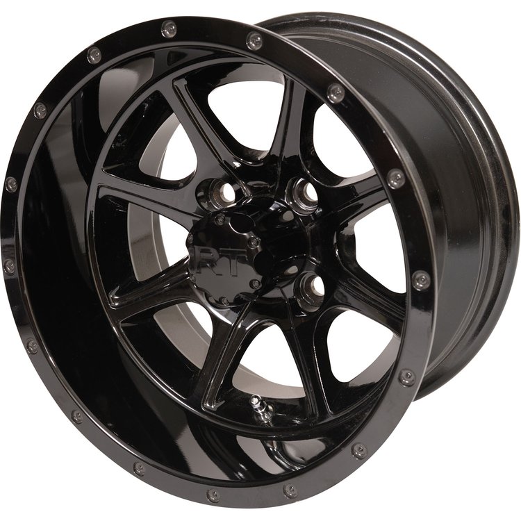 12 x 7 JEGS Razor Black Wheel