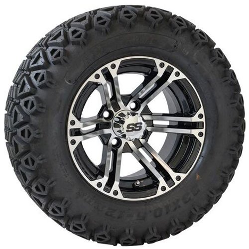 Trail Tire with Explorer Machined Black Rim
