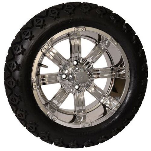 Trail Tire with Charger Chrome Rim