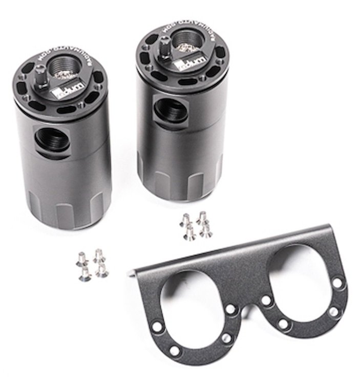 Catch Can Kit, Dual Universal, Fluid Lock