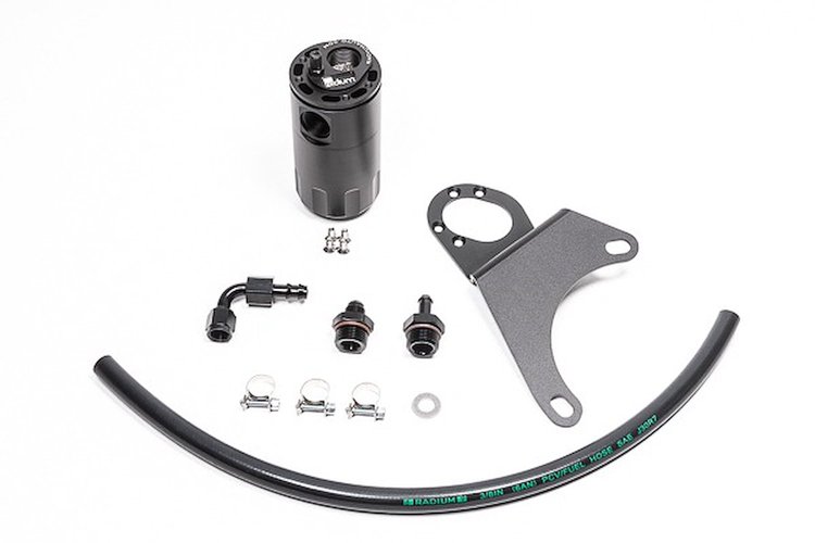 Catch Can Kit, PCV, Rh, EVO 8-9, Fluid Lock