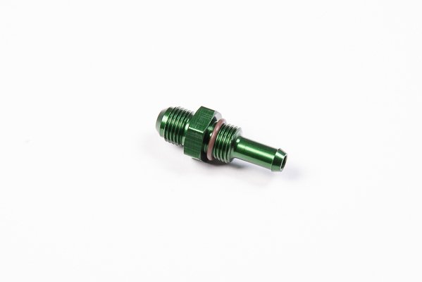 8.5 mm Barb To -6 AN Bulkhead Fitting