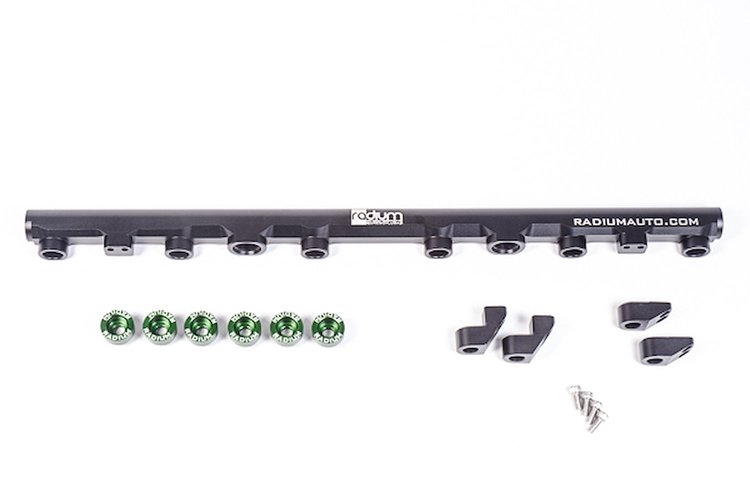 Fuel Rail, Toyota 2JZ-GTE, Top Feed Conversion