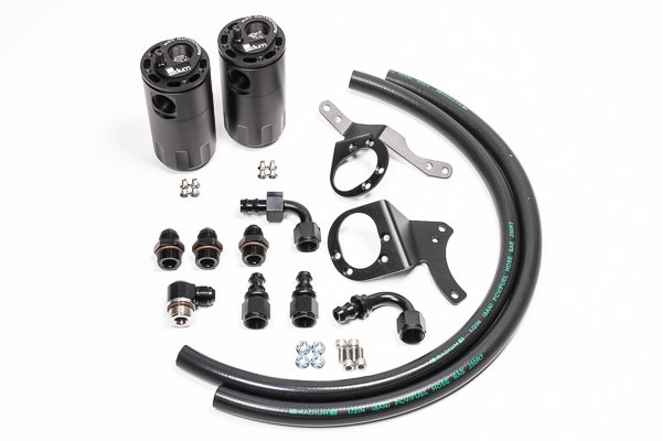 Dual Catch Can Kit, 2015-2017 Mustang GT, Fluid Lock