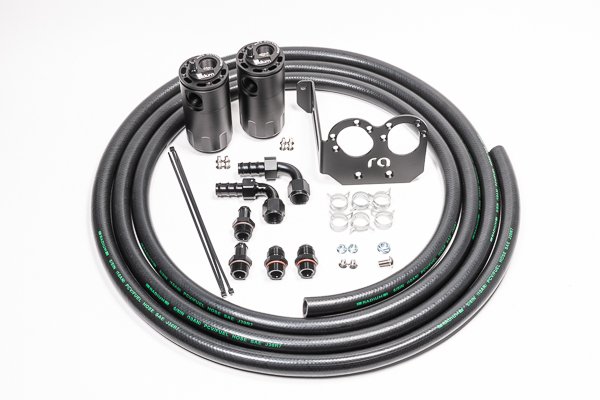 Dual Catch Can Kit, S197 Shelby Gt500, Fluid Lock