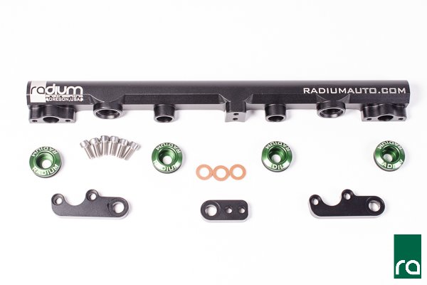 Fuel Rail, Nissan SR20VE, Top Feed Conversion
