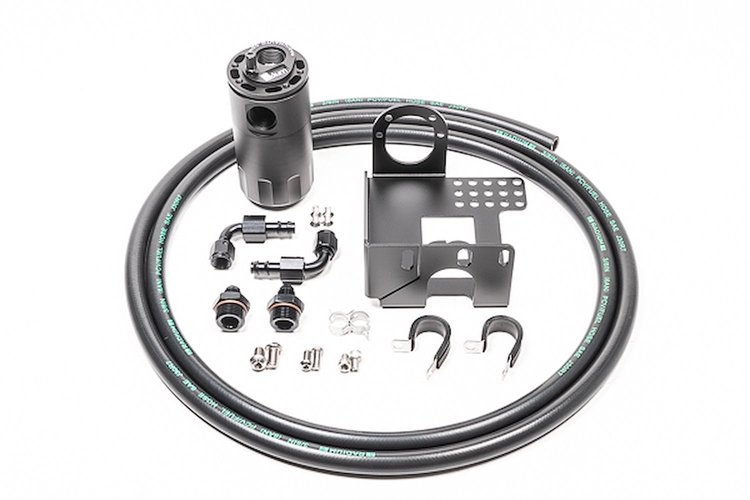 Single Catch Can Kit, 1990-2005 Mazda MX-5, Fluid Lock