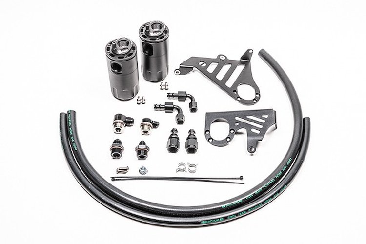 Dual Catch Can Kit, 2015-2018 Focus ST, Fluid Lock